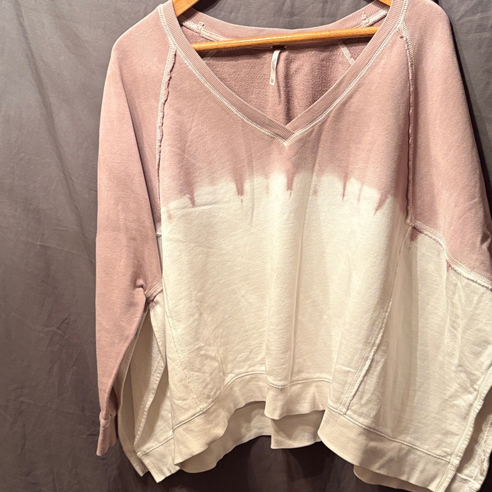 Free People Joey Oversized Sweatshirt XS
